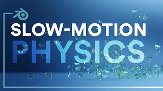 HOW TO make SLOW MOTION Gravity | Blender3D Tutorial