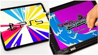 Frame-by-frame animation on iPad Pro using RoughAnimator ▶️4