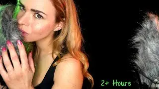 ASMR 2+ Hours for Sleep (Breathy Whispers, Tapping, Mouth Sounds, Slime, Scalp Massage...)