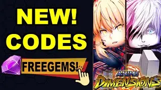 *NEW* ALL WORKING ANIME DIMENSIONS CODES 2024 - ROBLOX ANIME DIMENSIONS CODE