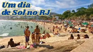 🇧🇷 What a Spring Beach Day in Rio de Janeiro Looks Like | Walking Tour