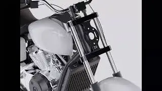Multi-Fit HeadLight Plate  (Holes)