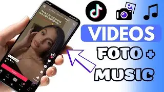 Cómo Hacer VIDEOS FOTOS y MÚSICA en TIKTOK [Fácil y Rápido] 2025 📱