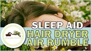 Sleep Aid Hair Dryer White Noise With Air Rumble