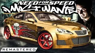 NOVO LEXUS DO TAZ FICOU ABSURDO!😱 (NFS MOST WANTED REMASTERED 2024) - MOD FEITO POR FÃ