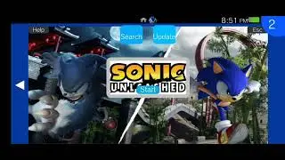 New Port Sonic Unleashed v.1.3 On Vita3k Emulator On Android Gameplay Test