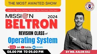 Operating System ( Windows 10 ) Topics - Bihar Beltron live Class - Mission Beltron 2024