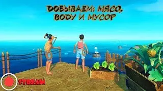 STREAM. Raft. Добываем: мясо, воду и мусор.