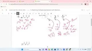Equivalent Expressions Rational Exponents and Simplified Radicals
