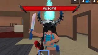 1v1ing in MM2 as an E girl lol