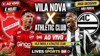 Vila Nova x Athletic Club 🟢 AO VIVO 🟢 Campeonato  Brasileiro Série A 2026 🎙️ NARRAÇÃO 🎙️