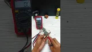 wait for end #shorts DC Motor generator