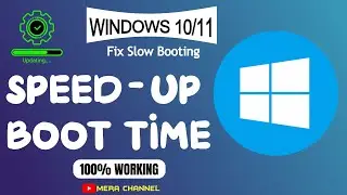Speedup PC | How to increase startup speed in WINDOWS 10/11
