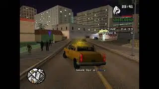 Transporting in 01:07? Nitro taxi driver in gta san andreas 381(LV)