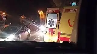 Пенза. ДТП с участием пешехода на улице Лермонтова (17.10. 2017)