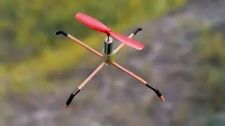 How to make a drone using dc motor