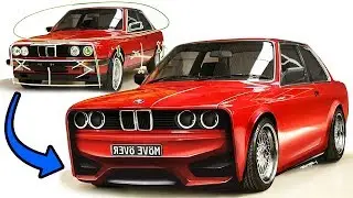 BMW E30 Re-design Madness - Modernizing a Classic?