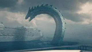 Jörmungandr: Norse Leviathan Attacks (thalassophobia/megalophobia animation)