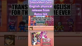 ShockMan Zero English Release from Retro Bit