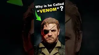 Why is he called VENOM Snake in MGSV? 🤔 