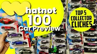 100 HOT WHEELS Whatnot Show Preview - TOP 5 Collector Cliches We All Guilty Of - Civic - Skyline