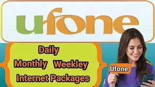 Ufoune internet Packages Daily weekly Monthly | ufone 4g 3g || WhatsApp Facebook Package