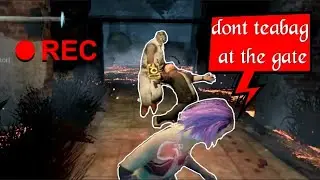 Dont teabag at the gate against a Doctor Dead by Daylight Mobile