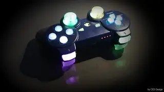 Custom Ps3 Controller "blue rainbow" by CKS-Design [FULL HD]