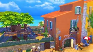 Giulia's House | Luca | The Disney Save #108 | Sims 4 Save File Speed Build