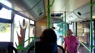 ПАЗ 3237  г  Троицк Челябинская обл  Вид из салона