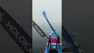 Самый большой сап борд в мире . Компания Molokai shop . Very Big paddle board 20 meters .