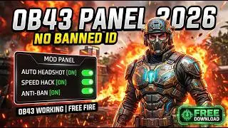 I Tested the NEW OB43 Panel for Free Fire... (No Ban 2026)