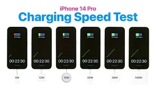 Charging Speed Test: iPhone 14 Pro