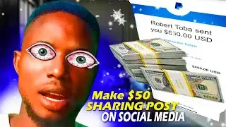 EARN $50-$100 PER POST YOU SHARE ON YOUR SOCIAL MEDIA (DAILY CASHOUT)
