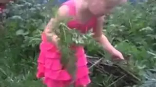 Прикол!Девочка ругается как взрослая