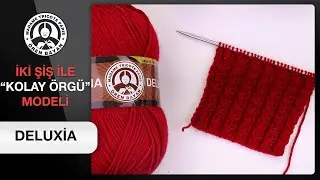 İki Şiş İle Yapılabilen Kolay ve Pratik Örgü Modeli | Örenbayanofficial 🤗🏵❤️