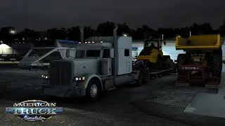 American Truck Simulator | Driving a Peterbilt 389 from Forth Worth Texas to McAlester Oklahoma