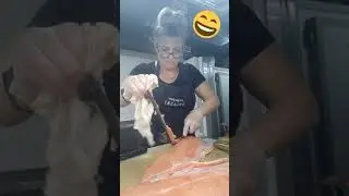 РАЗБОР РЫБЫ ЛОСОСЬ
