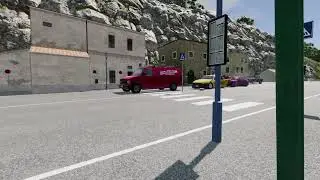 BeamNG Drive : Italy simple crash