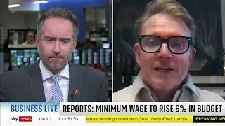 British Hair Consortium Co-Founder, Toby Dicker, on Sky News