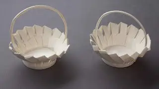 Basket from paper cup | Very easy | Paper Craft Ideas