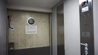 Extremely shaky 1961 Siemens traction freight elevator (mod by SJEC) @ Virkeholm 3, Herlev, Denmark