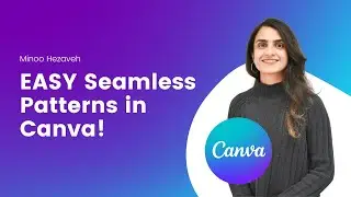 Easy Seamless Patterns in Canva!