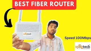 Syrotech Router Unboxing EXPOSED - What You Need to Know! | Syrotech Router SY-GPON-1100-WDONT