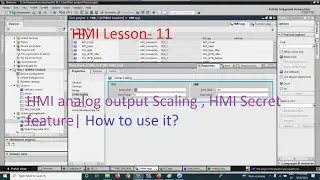 TIA portal: HMI Analog Unscaling | HMI secret feature