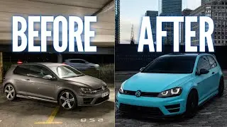 BUILDING A 450BHP GOLF R IN 10 MINUTES!