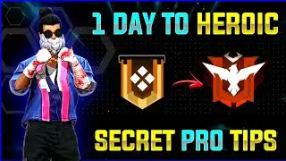 SOLO RANK PUSH TIPS IN FREE FIRE || DIAMOND TO HEROIC IN ONLY 1 DAY || RANK PUSH TIPS AND TRICKS