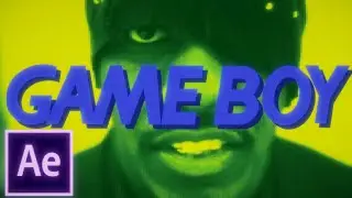 GAME BOY EFFECT (AFTER EFFECTS)