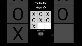 TIC TAC TOE USING || JAVASCRIPT,HTML,CSS || IN MOBILE 