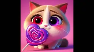 Cat love lollipop 😻😻 #cat #catlover